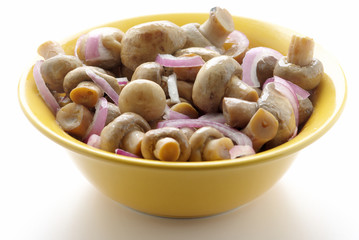 Pickled mushrooms