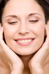 Obraz premium The beautiful woman