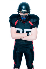 American football player
