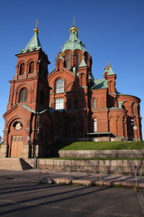 Fototapeta na wymiar Church in Helsinki