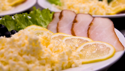 Balyk appetizer