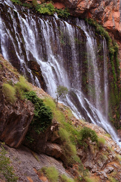 Waterfall  photo taken at Kapuzbasi waterfall in turkey
