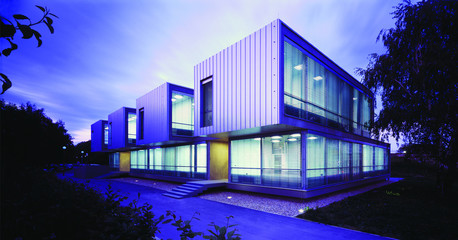 Modern office building