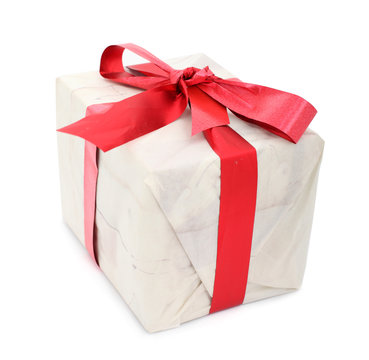 gift with red tapes and bows