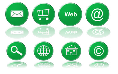 Icônes Internet