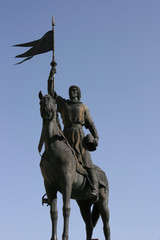 Knight in Burgos, Spain