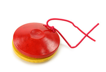 Castanets isolated on white background