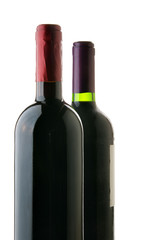 Two bottles of red wine