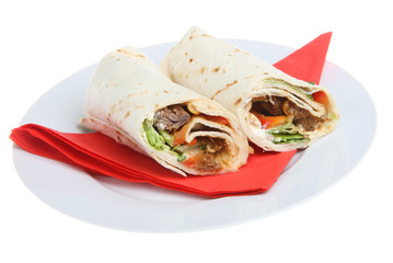 BBQ Beef Wrap