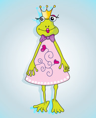 Vektor Froschprinzessin