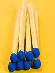 Blue matches