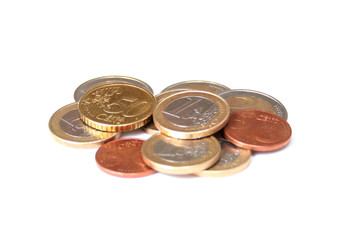 Euro coins