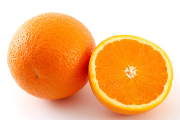 two oranges
