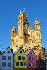 Fototapeta na wymiar Köln Altstadt
