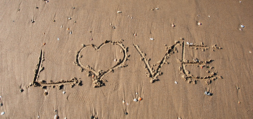 love on the beach