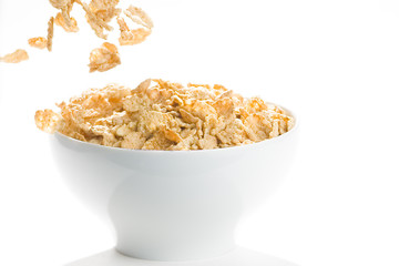 bowl of cereal with raisins