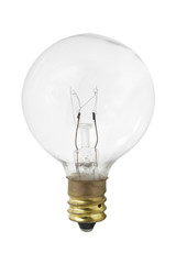 Vintage Isolated Light Bulb