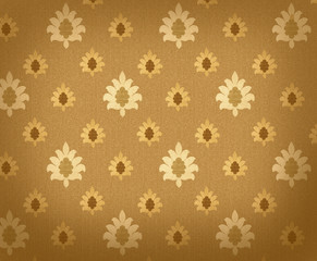 Gold crowns renaissance background