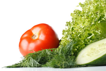 Still-life with vegetables