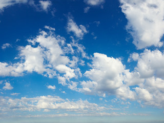 Naklejka na ściany i meble Blue sky panorama