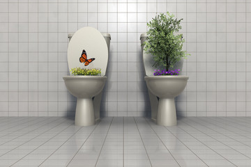 arbol en wc © juanjo