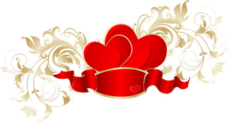 St. Valentine Day's banner