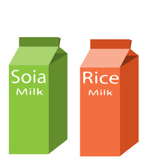 latte di soia e riso