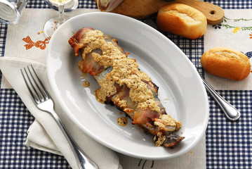 Luccio alla panna acida - Secondi di pesce della toscana