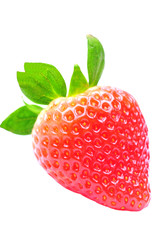 strawberry isolated on white