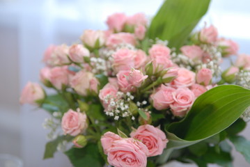 bouquet from roses