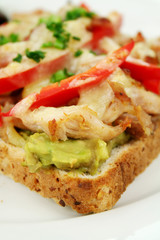Chicken Open Grill Sandwich