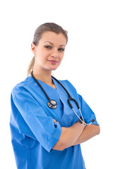 Doctor with stethoscope