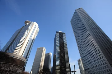 Foto op Plexiglas high-rise buildings in TOKYO © jedi-master