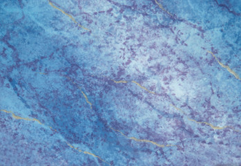 Abstract blue marble surface for background.