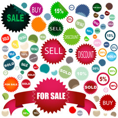 sale stickers