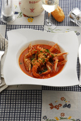 Busara di scampi - Secondi di pesce - Cucina istriana