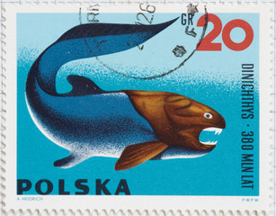 Polish postage stamp