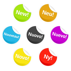 Badges and stickers - Web 2.0 style