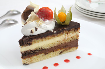 Chocolate layer cake