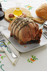 Arista di maiale alla fiorentina - Secondi - Ricette Toscana © Comugnero Silvana