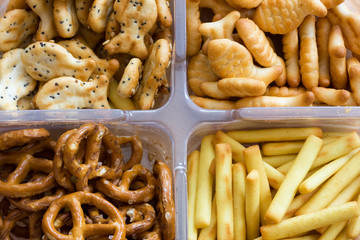 Closeup bread sticks