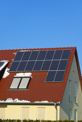 Fototapeta na wymiar Solaranlage - solar plant 49