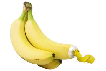 banana in tubetto