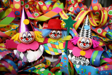 Karnevalclowns