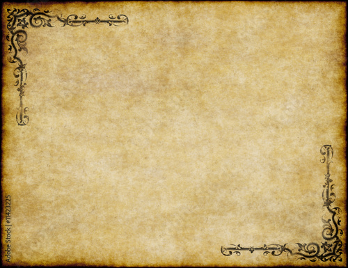 "great background of old parchment paper texture" Stock 