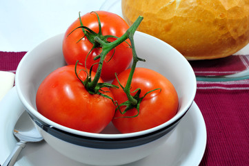 Tomatoes In A Bowl