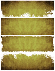 Grunge texture banner
