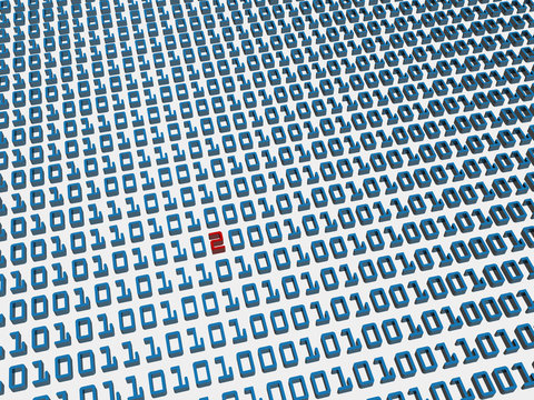 Binary code error