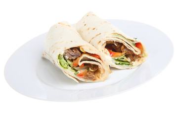 BBQ Beef Wrap