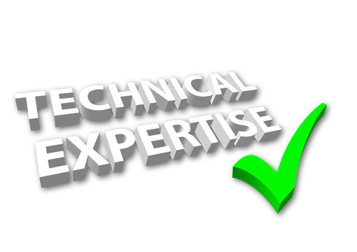 "Technical Expertise" with Green Tick